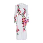 Saloni Claudia Midi Dress - Kinjaro Bloom image