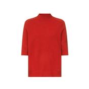 LouLou De Saison Ruth Cashmere Top - Red Melange
