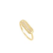 Louise Hendricks Elvis Ring - White image