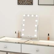 VANITII Hollywood Slim Vanity Mirror with Wireless Charging L - 12 Dimmable LED Bulbs