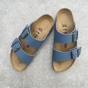 BIRKENSTOCK Arizona. Faded Basalt Grey Birko-flor
