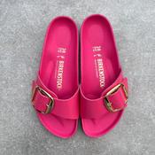 BIRKENSTOCK Madrid Big Buckle Fuchsia Tulip High Shine