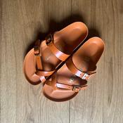 BIRKENSTOCK Mayari New Dressy Kurkuma Natural Leather