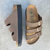 BIRKENSTOCK Florida Mocca Papillio Vegan Platform Birko-Flor