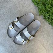 BIRKENSTOCK Arizona Big Buckle High Shine Stone Coin image