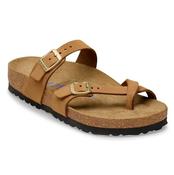 BIRKENSTOCK Mayari Mink Nubuck Leather Soft Footbed image