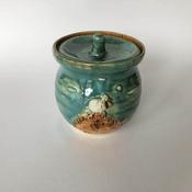 Dun Oir Lidded Pot - Green