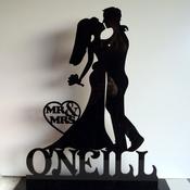 Large Table Personalised Acrylic Sign 32cmx43cm approx