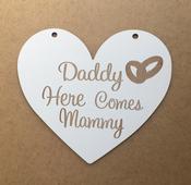 Pageboy/Flowergirl Signs (appox 23x25cms)