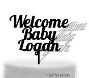 Personalised Welcome Baby