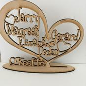 Family Tree Heart ( 14 Names Max) image