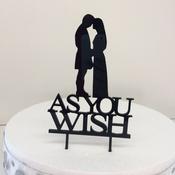 As You Wish Cake Topper image