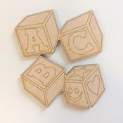 ABC Boxes (Approx 8cm ) PK OF 5 image