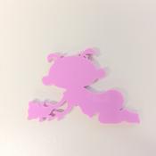 Pink Acrylic Baby Craft Piece (PK OF 5)