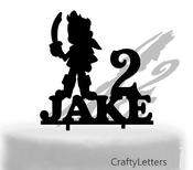 Jake the Pirate Personalised Birthday CakeTopper