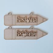 BLANK 3MM PENCIL (APPROX 20CM X 7CM ) WITH SEPARATE WORD
