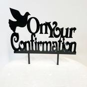 On Your Confirmation Standard Cake Topper image