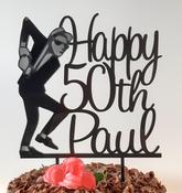 SKA Personalised Birthday Cake Topper image