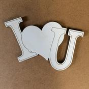 I Heart You  10cm (Pack of 5)