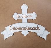 First Holy Communion Cross with Swash 15cm