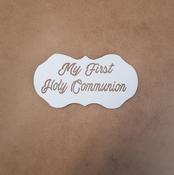 My First Holy Communion White Craft Piece Pk of 5