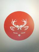 FEMALE CHRISTMAS DEER  FONDANT EMBOSSER STAMP
