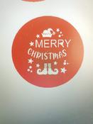 MERRY CHRISTMAS ELF  FONDANT EMBOSSER STAMP