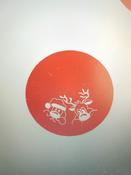 SANTA  AND RUDOLPH  FONDANT EMBOSSER STAMP