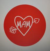 MAM IN HEART  EMBOSSER STAMP image