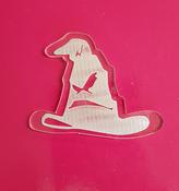 HARRY POTTER  HAT  EMBOSSER AND CUT OUT SHAPE  CAKE STAMP 10CM
