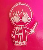 HARRY POTTER  EMBOSSER AND CUT OUT SHAPE  CAKE STAMP 10CM