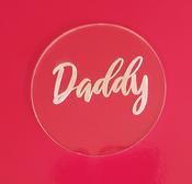 DADDY  CAKE  EMBOSSER STAMP