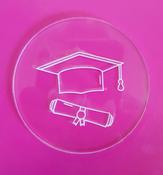 CAP AND SCROLL EMBOSSER STAMP