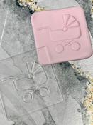 BABY PRAM  CUT OUT 3D EMBOSSER