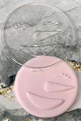 SMILEY SNOWMAN FACE CUT OUT 3D EMBOSSER image