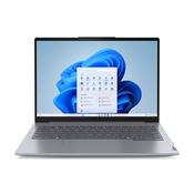 Lenovo ThinkBook 14 G7 ARP 21MV - 180-degree hinge design - AMD Ryzen 5 - 7535HS / up to 4.55 GHz - Win 11 Pro - Radeon 660M - 8 GB RAM - 256 GB SSD NVMe - 14" IPS 1920 x 1200 - Gigabit Ethernet - Wi-Fi 6E, Bluetooth - arctic grey - kbd: UK