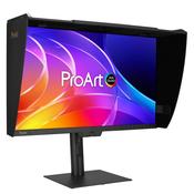 ASUS ProArt PA27USD - OLED monitor - USB - 27" (26.5" viewable) - 3840 x 2160 4K @ 240 Hz - 1000 cd/m² - 1500000:1 - DisplayHDR 600 - 0.1 ms - 2xThunderbolt 4, 2xHDMI, DisplayPort, 12G-SDI - speakers - black