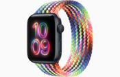 Apple Watch SE 3 GPS 44mm Midnight Aluminium Case with Midnight Sport Band - M/L