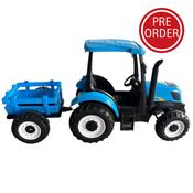 New Holland T7 Electric Ride On Tractor and Trailer – 24V