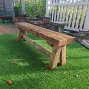 Garden Bench 5.5ft - Pressure Treated Timber