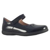 Geox J16FHA Naimara Girl, Black Patent