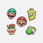 Crocs 10007701 Super Mario 5pk , Jibbitz