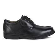 Geox Federico Boys, Plain toe, Black Leather image