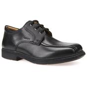 Geox Federico Boys, Tram lines, Black Leather image