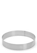 De Buyer Valrhona Perforated Round Tart Ring - 9 x 2 cm