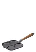 Skeppshult Cast Iron Egg Frying Pan with Walnut Handle 20 x 20 cm image