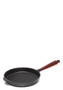 Skeppshult Cast Iron Grill Pan with Beech Handle - 25 cm image