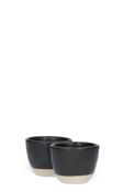 The Table Atelier Egg Cup Black Pepper Matte -  Set Of 2 image