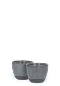 The Table Atelier Egg Cup Black Truffle Matte - Set Of 2 image