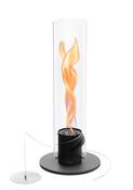 Höfats SPIN 1200 Tabletop Fireplace – Black Stainless Steel (54 x 12 cm)